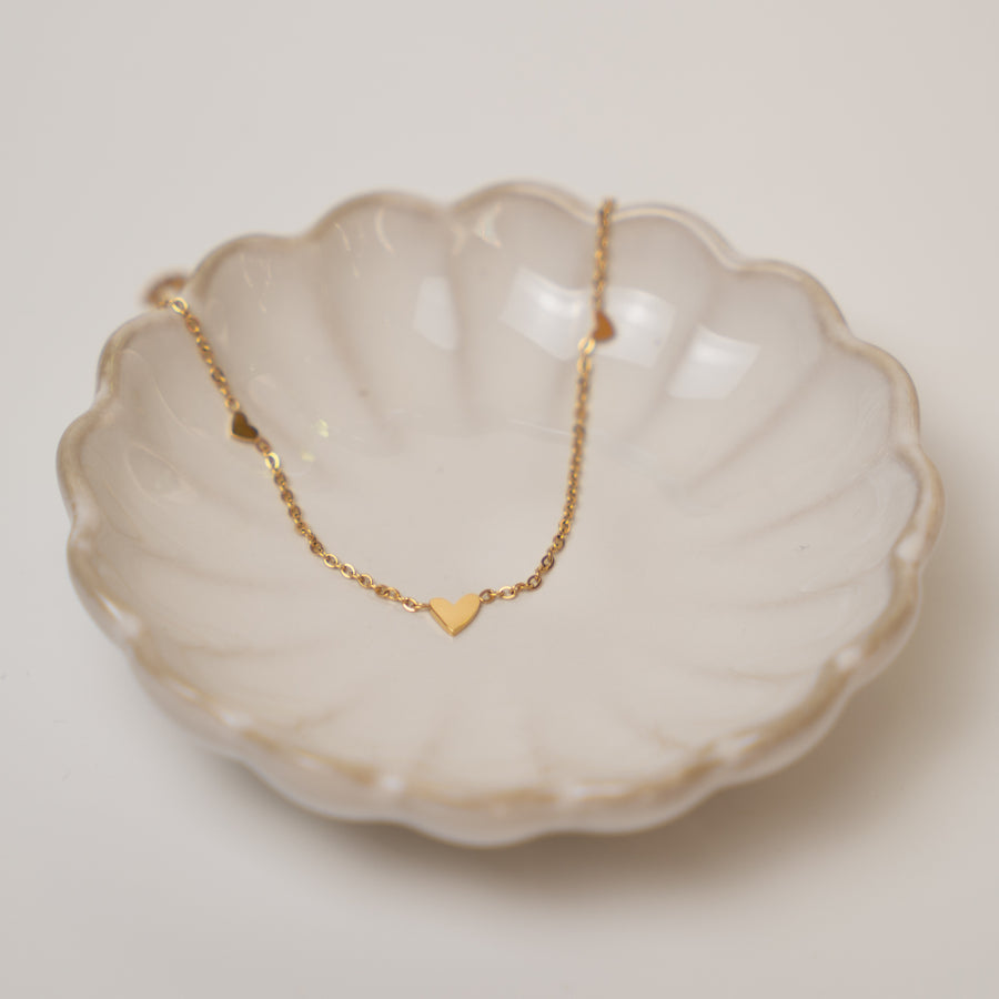 Jenny nyaklánc - 18K aranyozott, hipoallergén, vízálló nemesacél