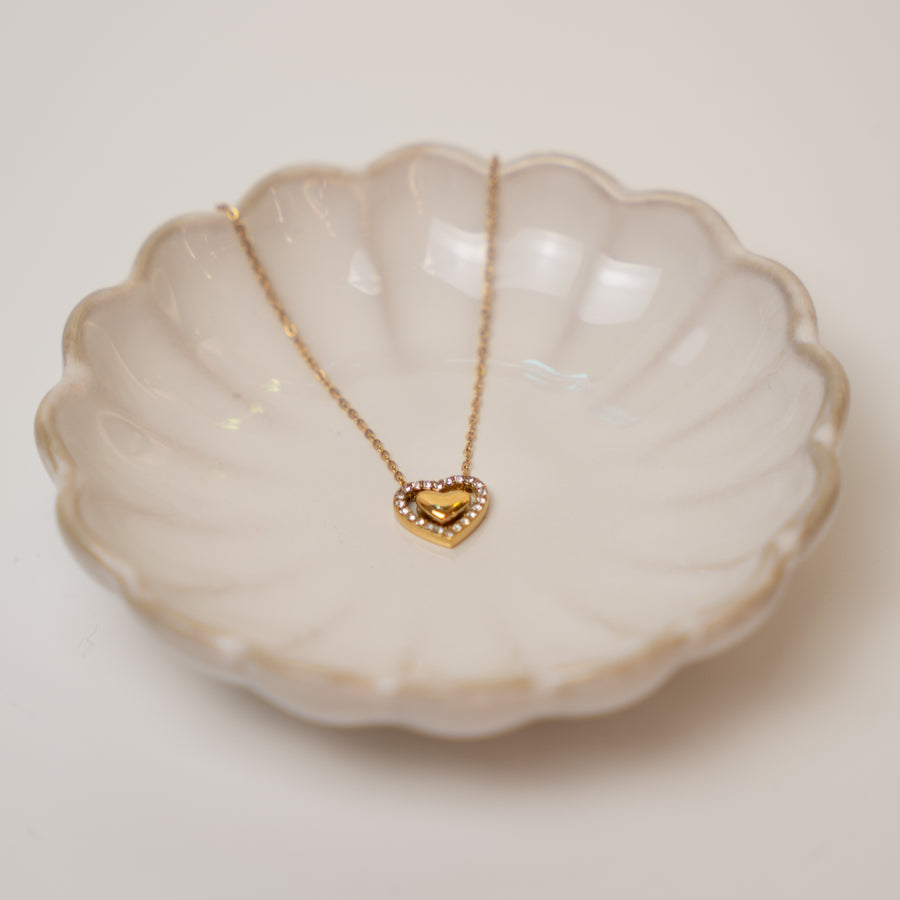 Kate nyaklánc - 18K aranyozott, hipoallergén, vízálló nemesacél