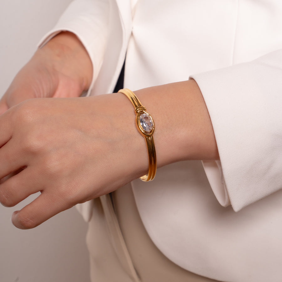 Élodie karkötő - 18K aranyozott, hipoallergén, vízálló nemesacél