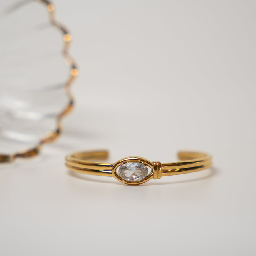 Élodie karkötő - 18K aranyozott, hipoallergén, vízálló nemesacél