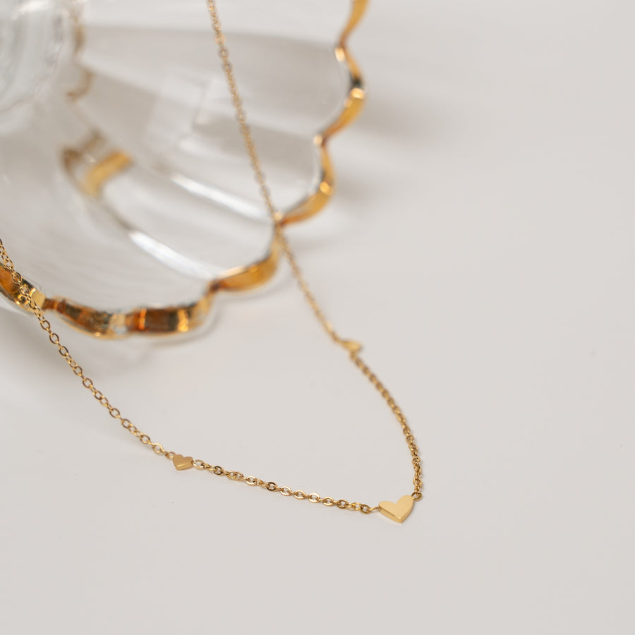 Jenny nyaklánc - 18K aranyozott, hipoallergén, vízálló nemesacél