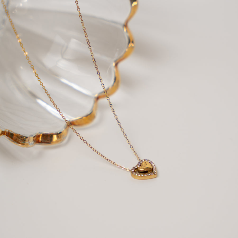 Kate nyaklánc - 18K aranyozott, hipoallergén, vízálló nemesacél
