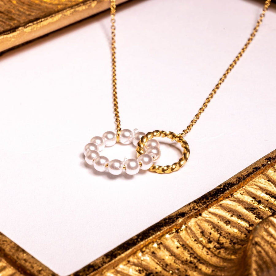 Alice nyaklánc - 18K aranyozott, hipoallergén, vízálló nemesacél